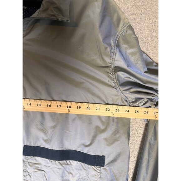 Rhone Nanoprojects Windbreaker Men’s Size XL Gray Chameleon Vented Full Zip - Picture 7 of 14